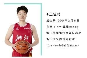 浙江女篮公布新赛季国内球员注册名单:共18人 孙凤艺胡多灵在列